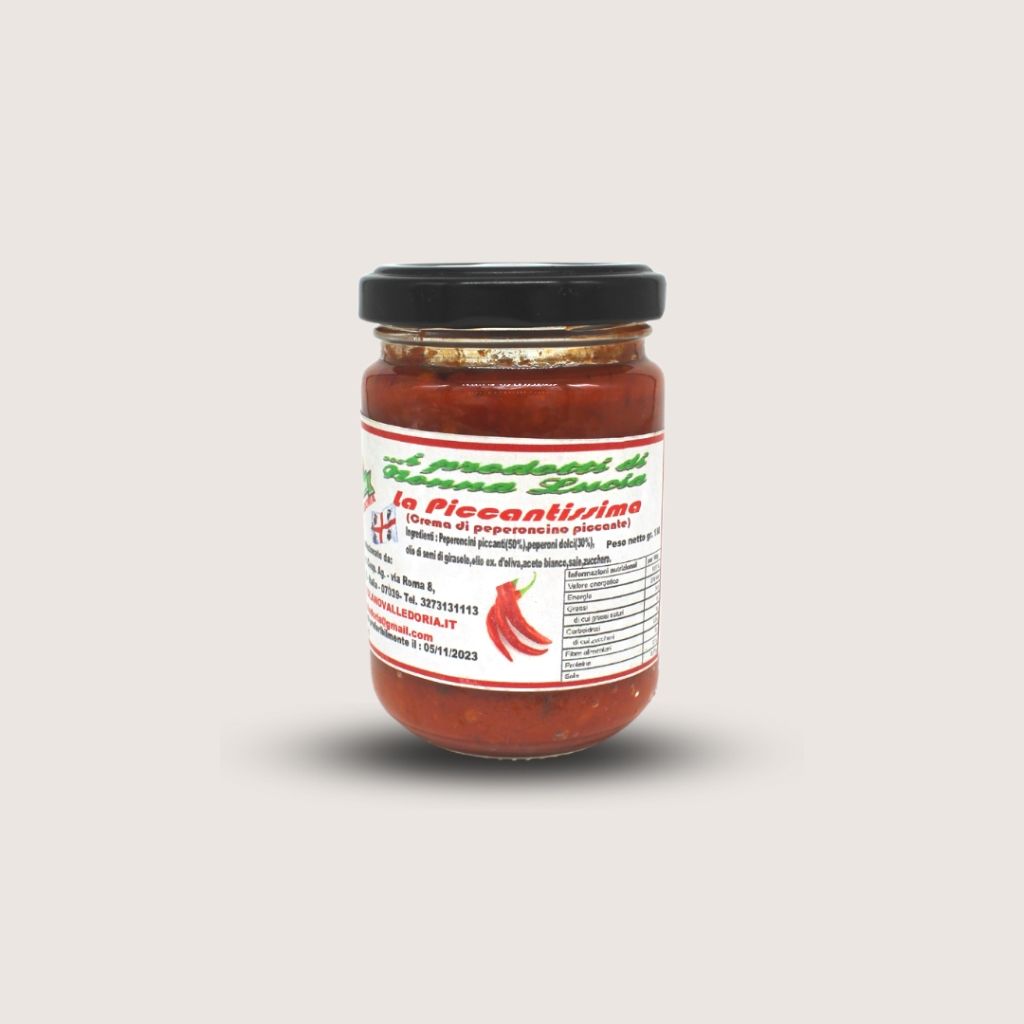 La Piccantissima - Crema sarda di Peperoncino