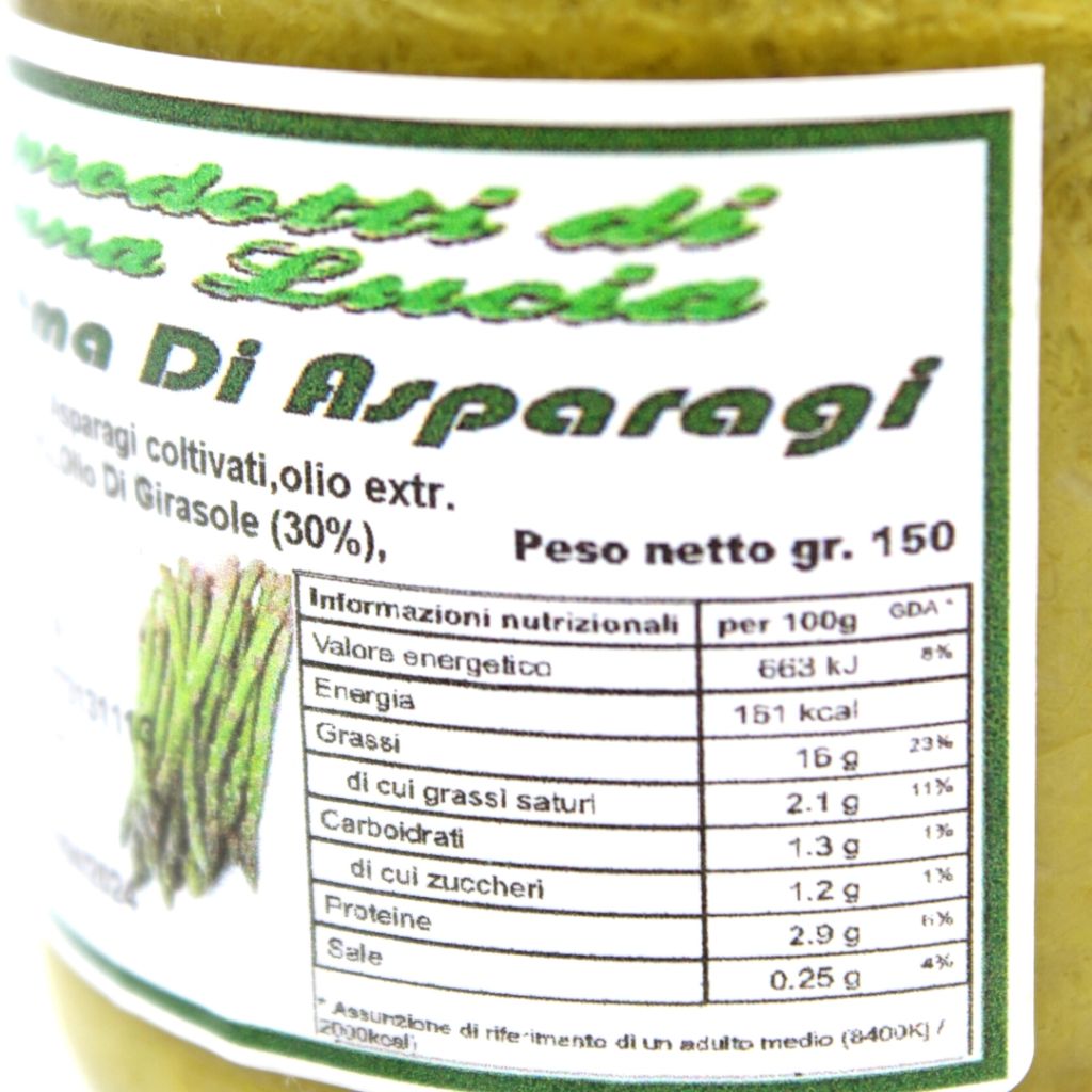 Crema di Asparagi Sardi dell'Ortolano