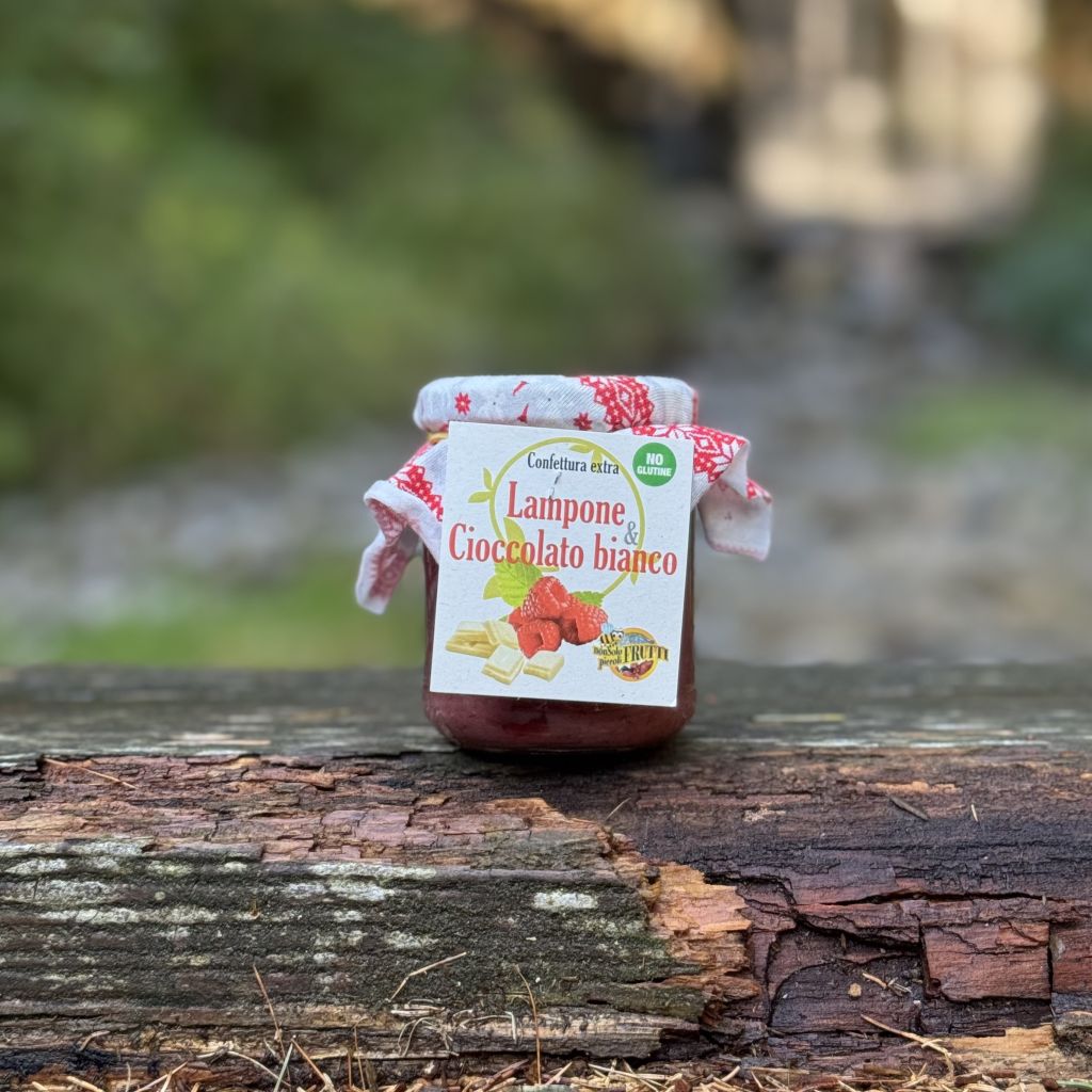 Confettura Extra di Lampone e Cioccolato Bianco