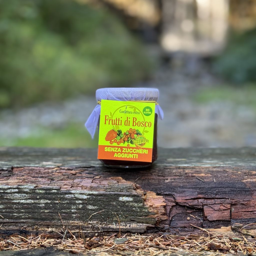 Confettura Senza Zuccheri Aggiunti di Frutti di Bosco