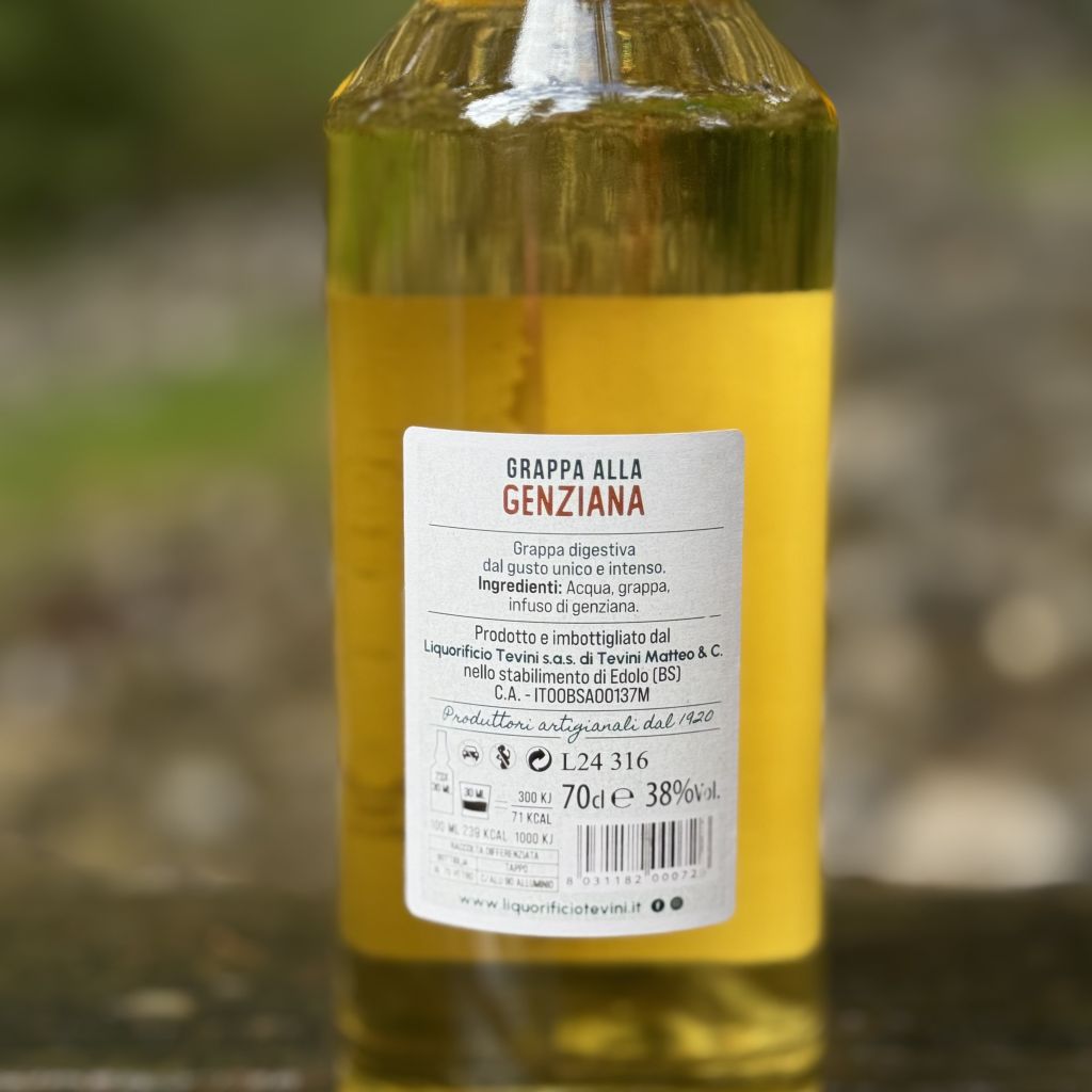 Grappa alla Genziana
