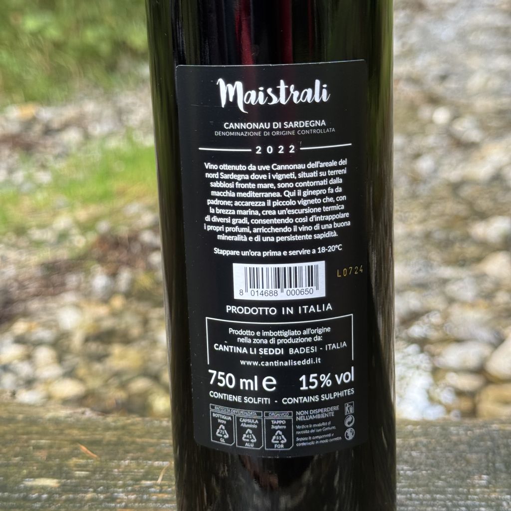 Maistrali Cannonau DOC