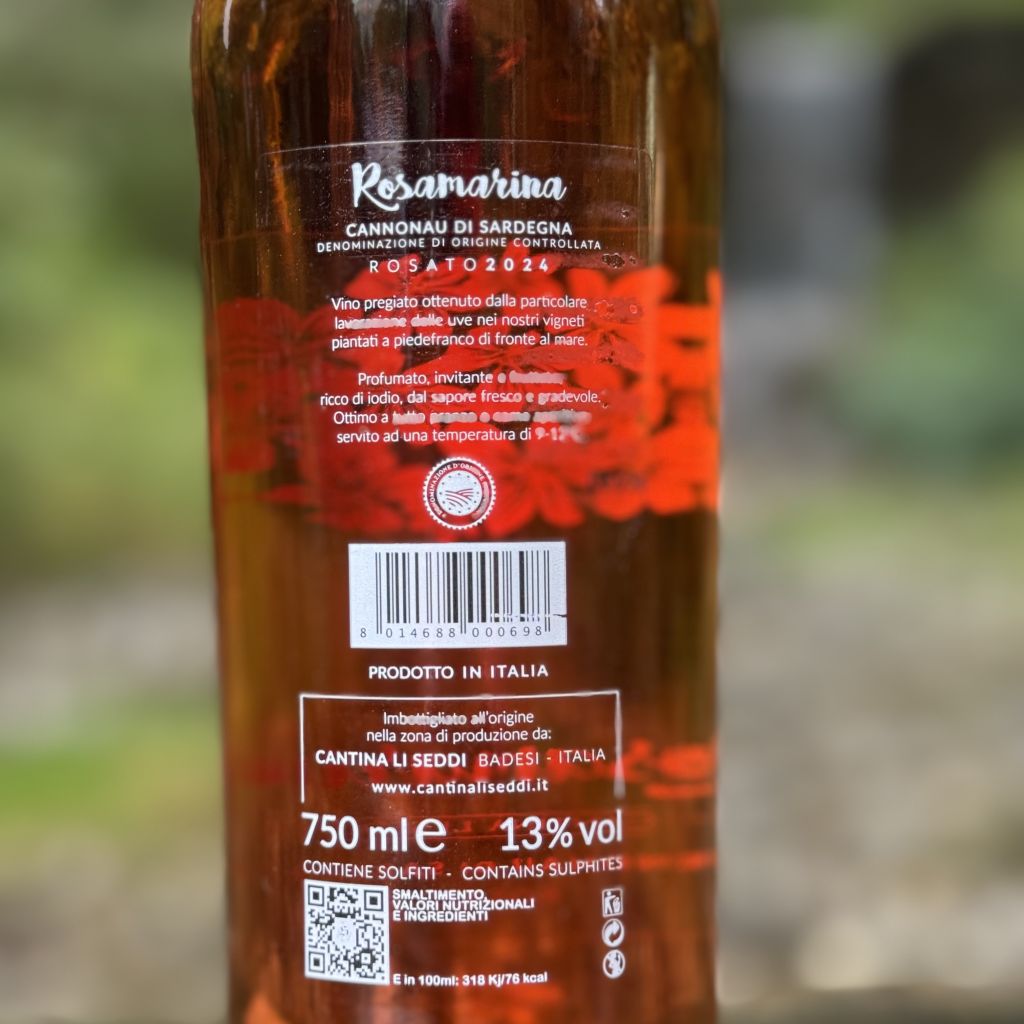 Rosamarina Rosato di Cannonau